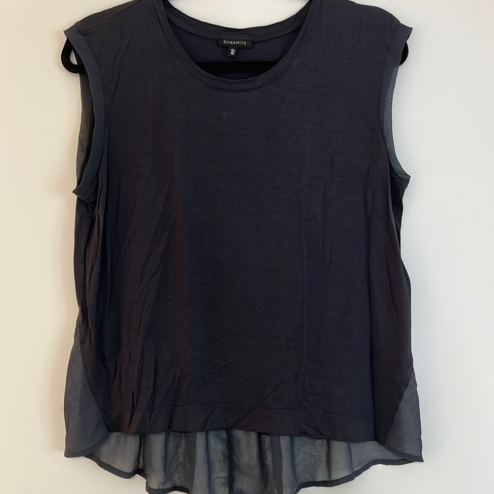 Navy Work tank top